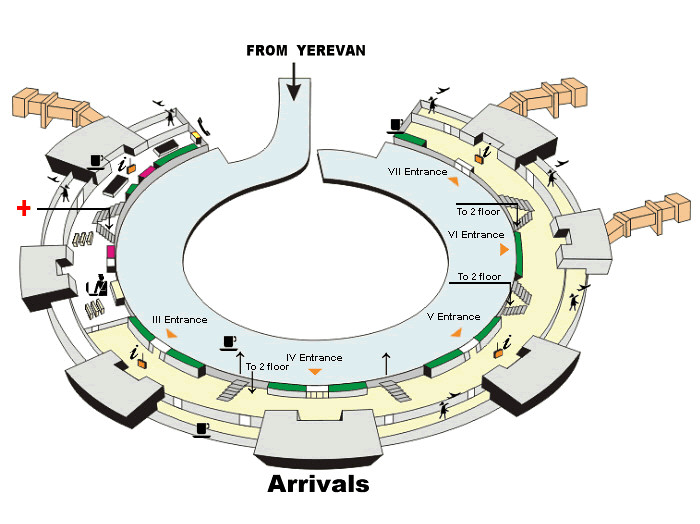 Аэропорт еревана схема аэропорта